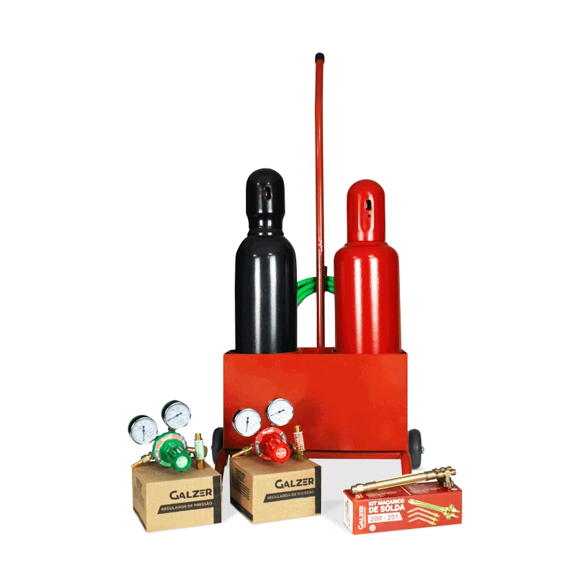 Kit de Solda Acetileno/Oxigênio PPU