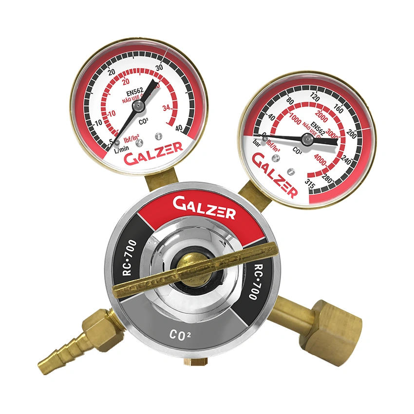 Regulador de Pressão para Cilindro de CO² RC-700
