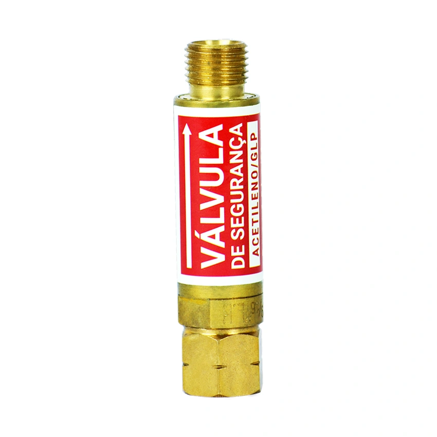 Válvula Corta Chamas Acetileno para Maçaricos